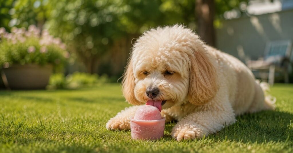 Abkühlung für heisse Sommertage: Hundeeis und gefrorene Leckereien für Hunde.