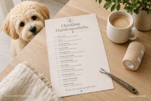 Checkliste Hundeapotheke
